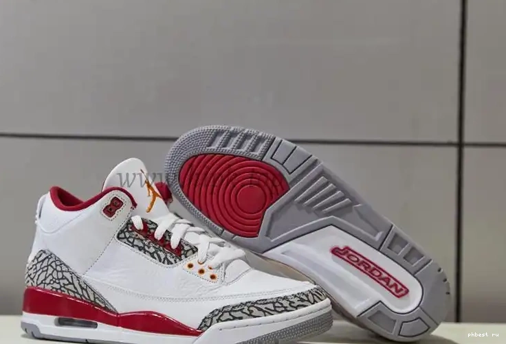 ready jordan retro God Cardinal Pk 3 air Red materials to retail ship 0504